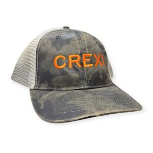 Dri-Duck CREXI Camouflage Trucker Hat‎ Adjustable Mesh Back Snapback
